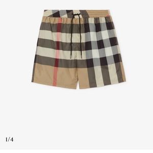 Men’s Burberry swim trunks